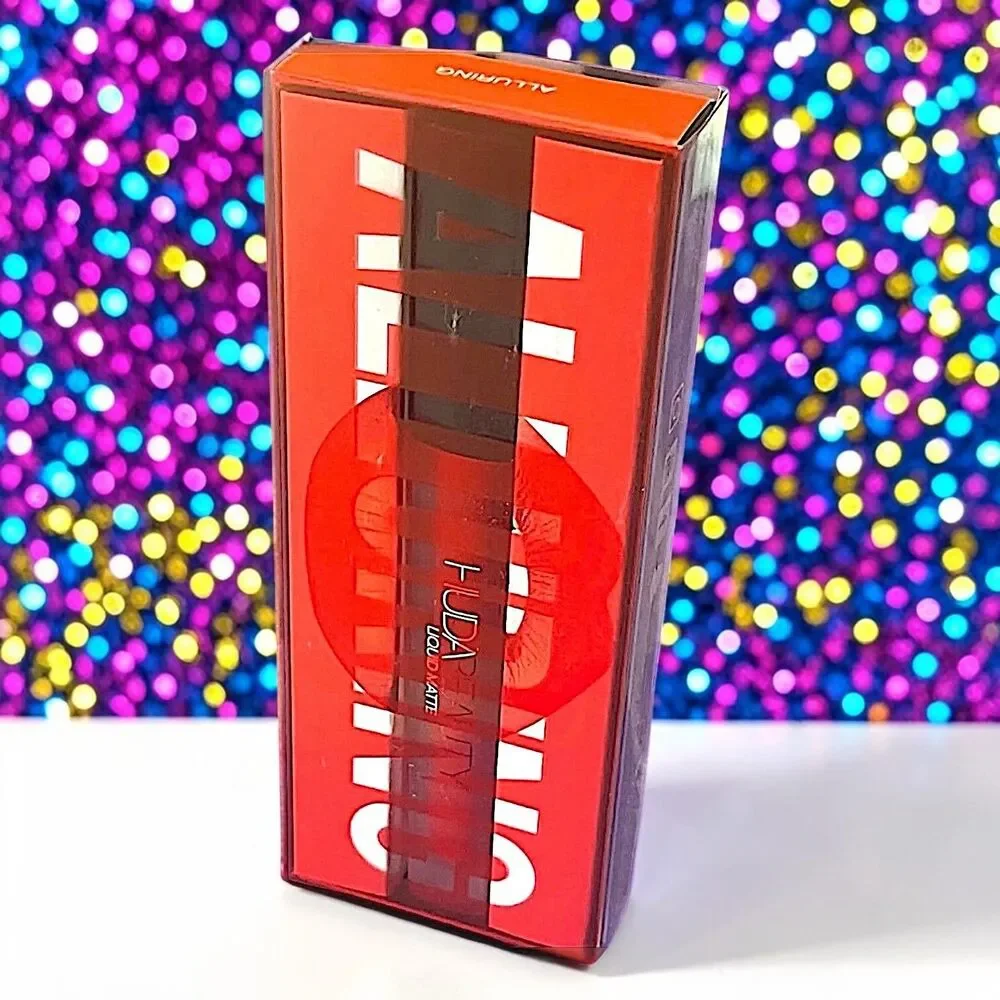 Huda Beauty Liquid Matte Lipstick in Alluring New In Box Limited Edition